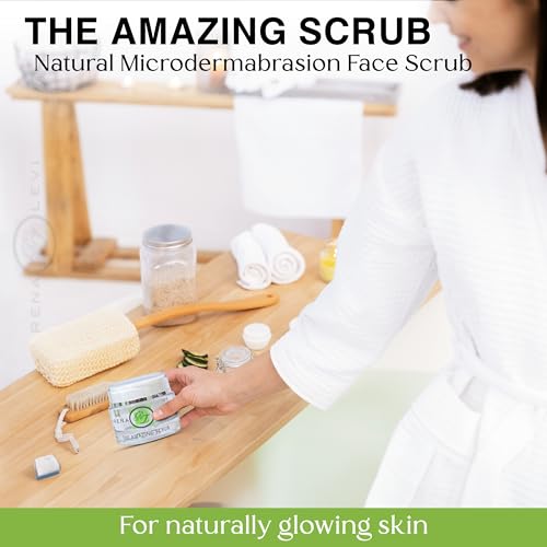 Natural Microdermabrasion Face Scrub and Skin Exfoliator
