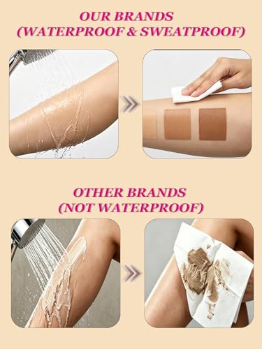 O'CHEAL Waterproof Leg Makeup Cream - Concealer for Varicose Veins