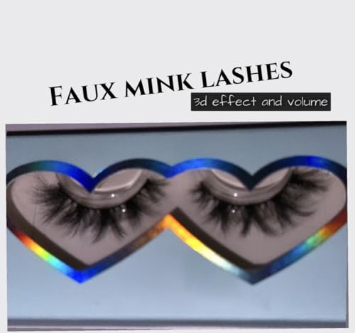 Wispy Faux Mink Eyelashes - Reusable False Lashes