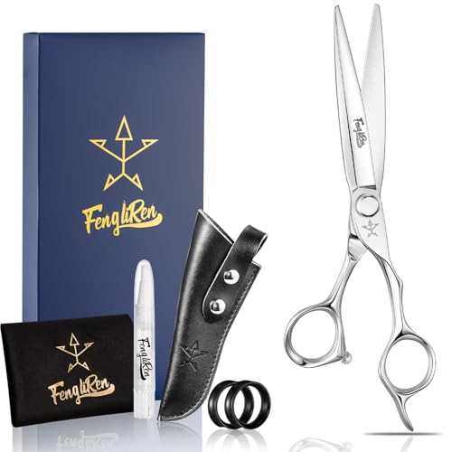 Professional 6.3" Barber Scissors 440C Stainless Steel