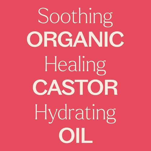 Castor Oil 4oz - Organic, Cold-Pressed & Hexane-Free by Plant Therapy for Hair & Skin