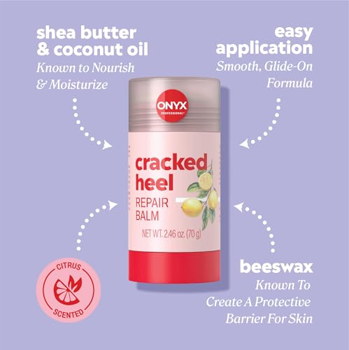 Onyx Professional Cracked Heel Repair Balm Stick, 2 Pack