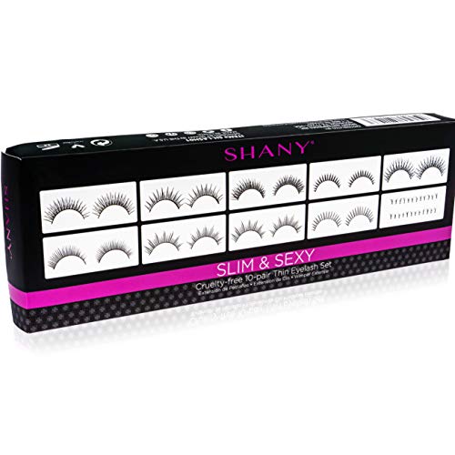 SHANY Reusable Eyelash Extension Set - 10 Styles Thin Collection