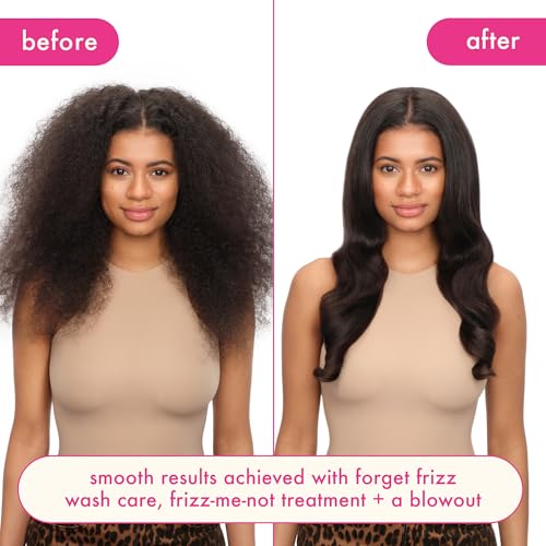 Amika Forget Frizz Anti-Frizz Conditioner 33.8oz - Smoothing, Humidity Protection, Up to 72-Hour Frizz Control