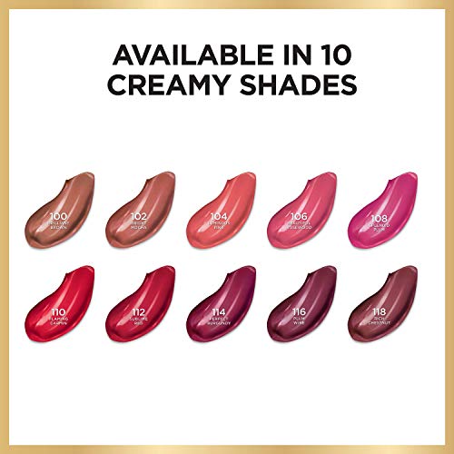 L¡¯Or?al Paris Age Perfect Luminous Hydrating Lipstick, Splendid Plum, 0.13 Ounce