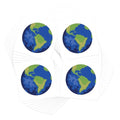 Earth Day Temporary Tattoos - 48 Pack, Skin Safe