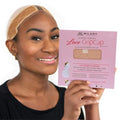 Milano Collection Adjustable Non-Slip Velvet Lace Wig Grip Cap - Nude