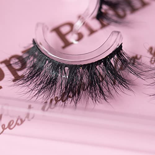 6 Pairs 3D Mink False Eyelashes- Fluffy, Wispy, Full Volume, a Little Dramatic Lashes