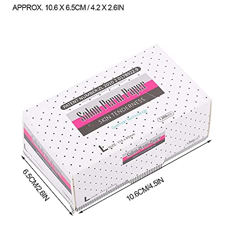 Breathable Hair Perming Kit with Mesh Papers