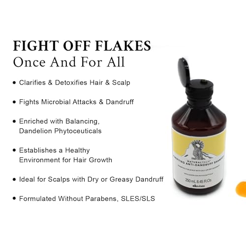 Davines Naturaltech Purifying Shampoo 8.4 Fl Oz for Dandruff & Scalp Balance