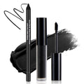 Black Liquid Lipstick & Liner Kit - Matte, Long-Lasting