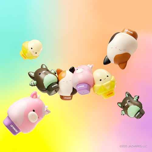 Lip Smacker Squishmallows Moisturizing Lip Balm, Fun Soft Squishy Collectible Top, Hydrates & Smooths ? Junie