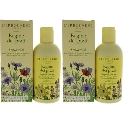 L'Erbolario Queen of the Meadows Shower Gel Shower Gel Women 8.4 oz (Pack of 2)