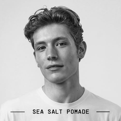 Fatboy Sea Salt Hair Pomade with Coconut Oil & Shea Butter - 2.6 Oz