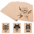 Autdor Tattoo Practice Skin - 10Pcs Double-Sided Silicone Pads