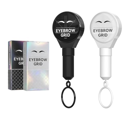 Charme Princesse Eyebrow Mapping String Kit - Microblading & Tattoo Tool, 23.6 Inch, Black & White