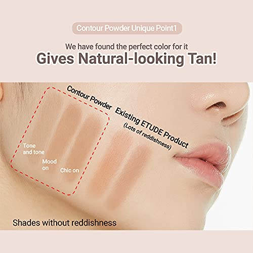 ETUDE Contour Powder - Creator | Bronzer And Contour Palette To Effortlessly Define The Face Like A Selfie | Smooth, Velety Texture | Natural Look, brown, Korean Makeup, Kbeauty, Perfect for Gift