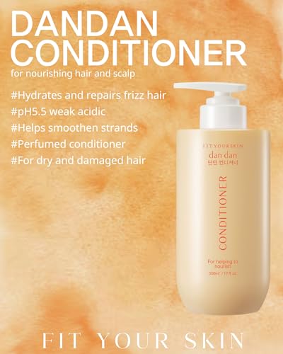 Dan Dan Nourishing Conditioner Citrus & Honey for Damaged Hair 17 Fl Oz