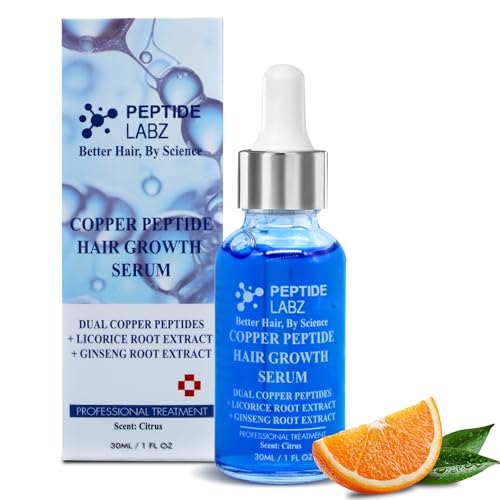 Copper Peptide Hair Serum for Thinning Hair - 1 fl oz