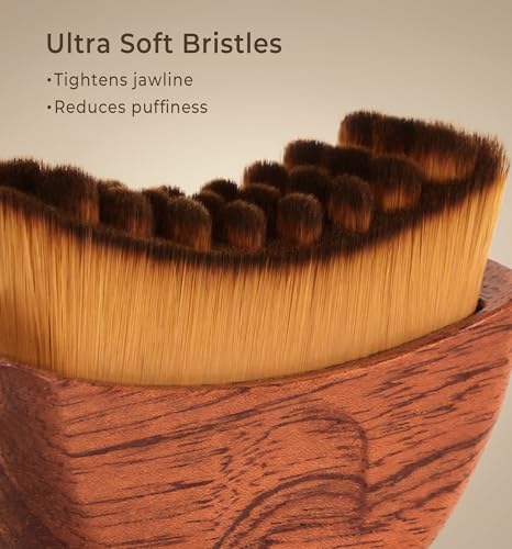 Lymphatic Drainage Face Brush - Wooden Contour Tool