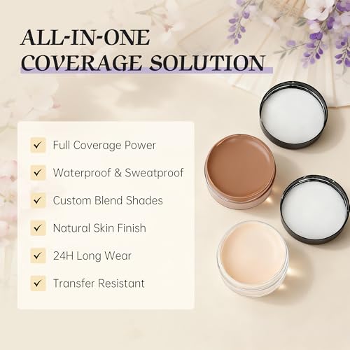 Tattoo Cover Up Makeup - Waterproof Full Coverage Concealer