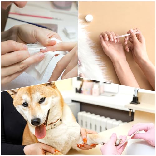 Glass Cuticle Pusher Set of 2 - Double-Headed Crystal Manicure Sticks