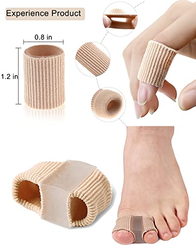 Golbylicc Gel Bunion Corrector & Toe Separators with 2 Loops (2 Pack)