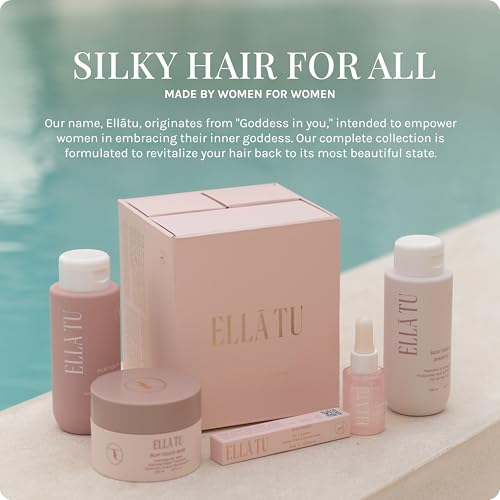 Ella Tu Hair Fragrance Mist with Bergamot, Amber & Patchouli - Nourishing for Dry & Color-Treated Hair (.34 fl oz)