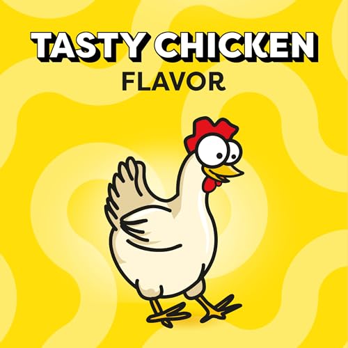 Temptations Classic Crunchy and Soft Cat Treats Tasty Chicken Flavor, 3 oz. Pouch (Pack of 12)