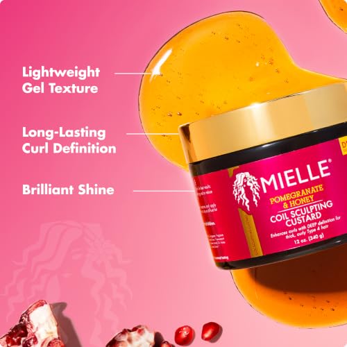 Mielle Organics Pomegranate & Honey Curl Cream - Type 4 Hair