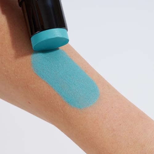 ColorCream Face & Body Paint Stick by Moon Creations - Professional Face Paint Makeup for Adults, Kids - 21g (Turquoise)
