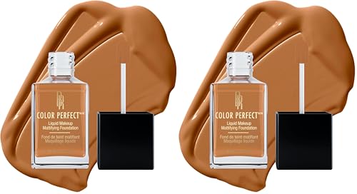 Black Radiance Color Perfect Liquid Foundation, Rum Spice, 2 Pack