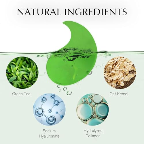 Enaskin Naturals Under Eye Patches Kit - 120 Pcs Retinol & Green Tea for Dark Circles, Puffiness & Wrinkles, Skin Care Set