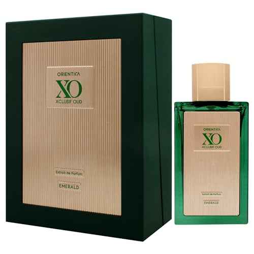 Orientica XO Xclusif Oud Emerald Extrait de Parfum ? Fresh Aromatic, Bergamot, Ginger, Jasmine, Mint Leaves, Sandalwood, Musk, Amber, Oakmoss - Arabic Perfume for Men & Women ? 2.0oz/60ml