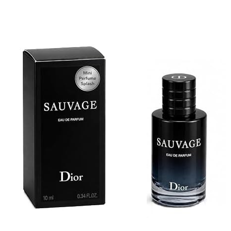Dior Sauvage Eau de Parfum Mini Travel Size Cologne for Men - 0.34 oz