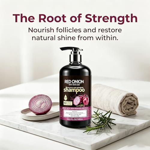 Onion Shampoo for Hair Growth & Anti-Hair Loss - 500ML