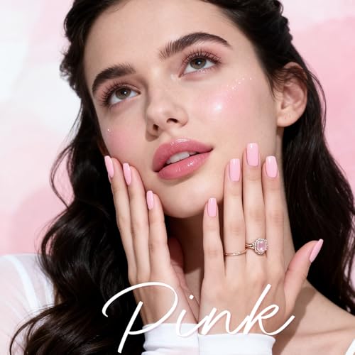 AZUREBEAUTY Baby Pink Gel Nail Polish 18ml UV/LED Soak Off