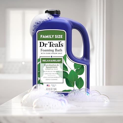 Epsom Salt Foaming Bath with Eucalyptus & Spearmint - 62.5 fl oz