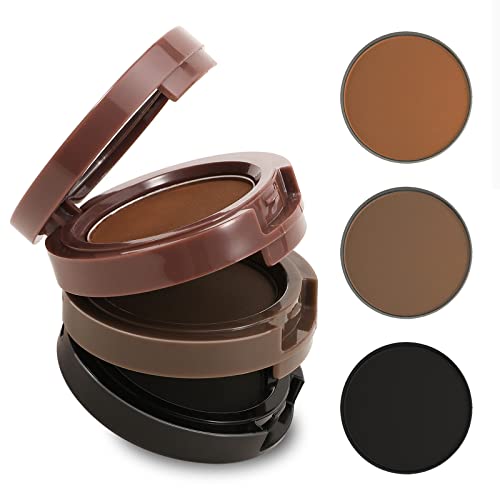 Boobeen 3-Color Eyebrow Powder Palette - Waterproof Brow Definer