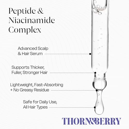 Hair Growth Serum for Thinning Hair - Biotin & Peptides