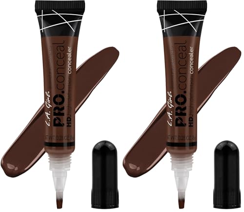 L.A. Girl Truffle Skin Foundation Concealer, 0.28 oz (2-Pack)