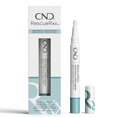 CND RescueRXx Daily Keratin Nail Treatment Pen - Travel Size, 0.08 fl oz