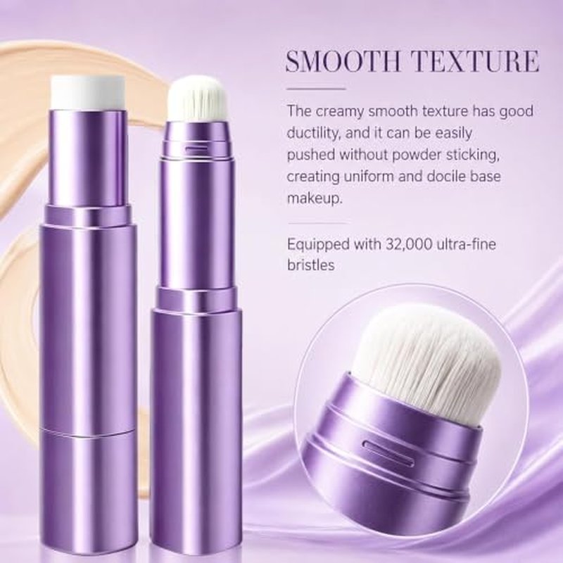 2-in-1 Color-Changing Foundation Stick with Brush