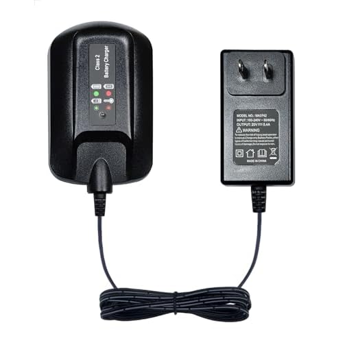 WA3742 Replace Worx 20v Lithium Battery Charger WA3742 WA3732 to Charge MAX Lithium Battery WA3520 WA3525 WA3512 WA3512.1 WA3522 WA3544 WA3575 WA3578