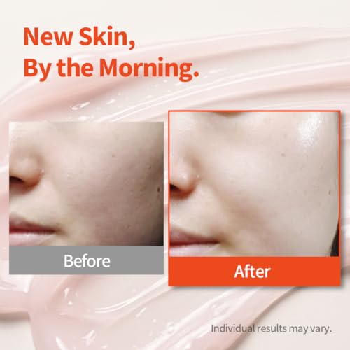 1.618 Salmon Firming Sleeping Mask 3.53oz - Korean Overnight Moisturizer Face Cream with Peptide, Vit-P, Beta Glucan, Centella Asiatica, Ceramide NP, Niacinamide, Adenosine, Trehalose