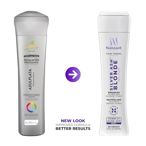 Naissant Silver Ash Blonde Toning Mask | Blue Pigment