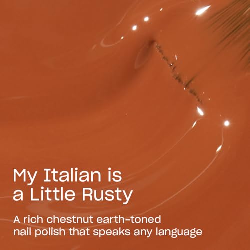 OPI My Italian is a Little Rusty Nail Polish – Classic Creme, Shimmer & Glitter