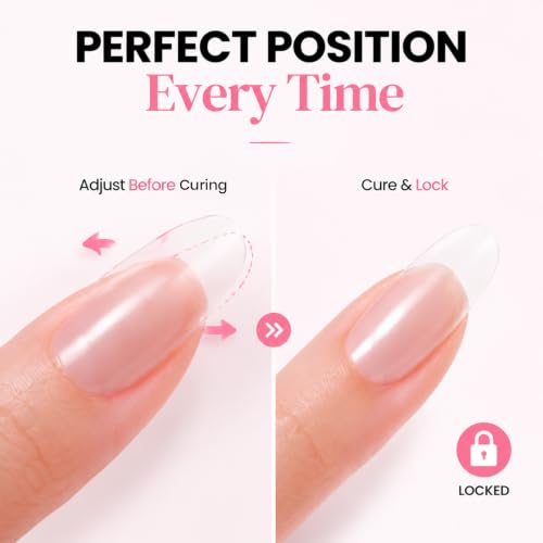 Beetles Nail Glue Gel for Acrylic Tips - 2Pc 20g UV