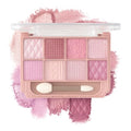 K'APEINE Light Pink 8-Color Eyeshadow Palette with Dual Brush