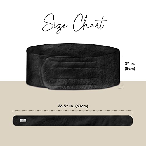 Boca Terry Makeup Headband 3-Pack | 100% Cotton Spa Headbands